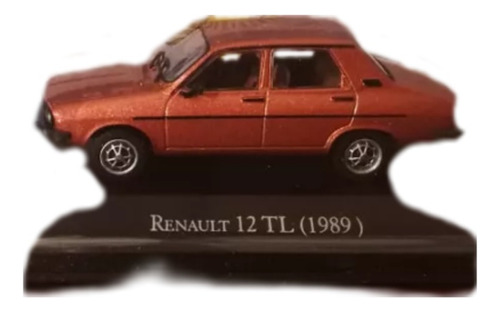 Renault 12 Tl, Año 1989, Escala 1:43, Inolvidables 80-90
