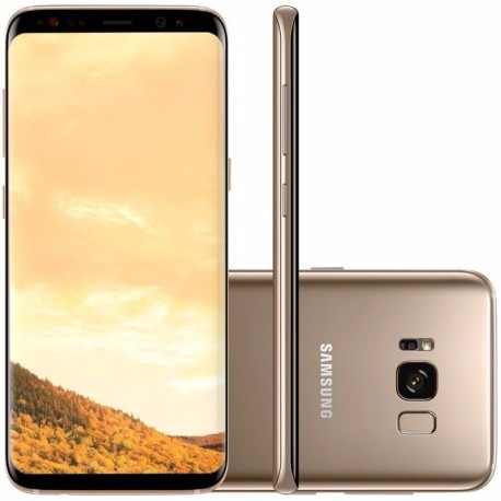 Smartphone Samsung Galaxy S8 64gb Dual Chip 4g 5,8 Dourado