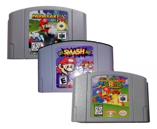 Super Mario 64 + Smash Bros 64 + Mario Kart 64 R-pr0