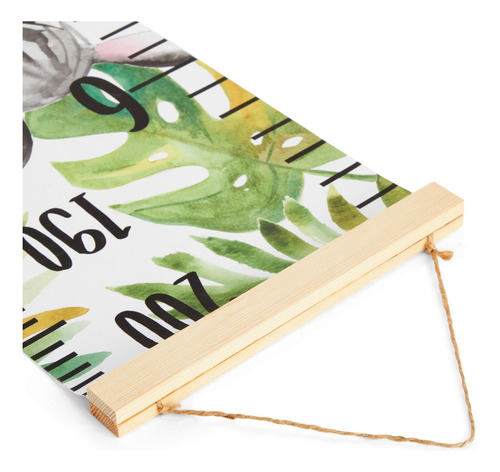 Growth Chart For Kids, Wall Chart In Safari Jungle Design (7