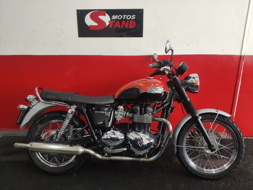 Triumph Bonneville T 100 T100 865 2015 Laranja