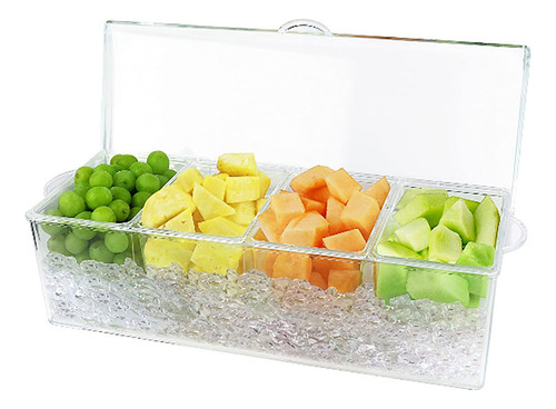 2025 Caixa De Temperos Destacável Para Salada De Frutas