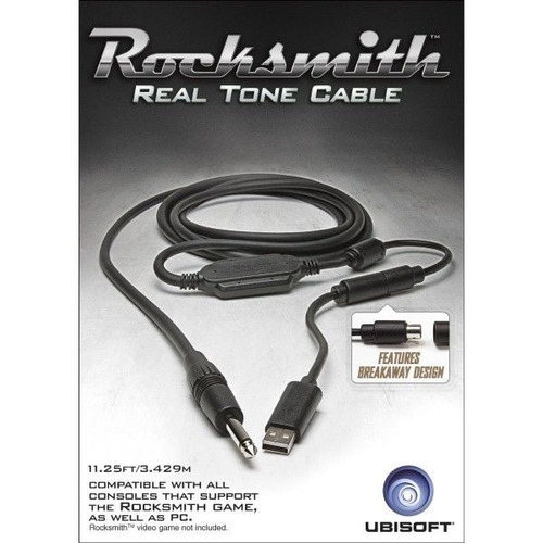 Ubisoft Rocksmith Cable Real Tone - Stock Entrega Inmediata