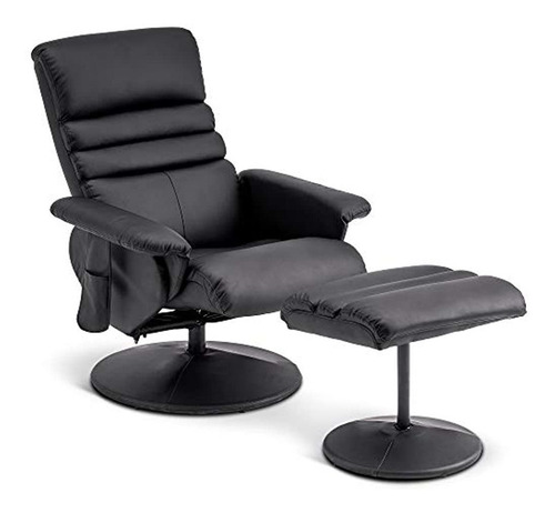 Sillon Reclinable Mcombo Con Otomana, Sillon Reclinable Con