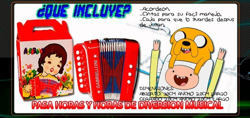 Acordeon Profesional Para Todas Las Edades Resistente Genial