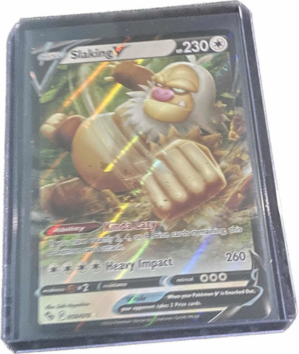 Tarjeta Pokémon Slaking V 100% Original Ingles Tcg