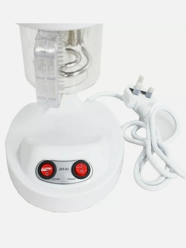 Imagen 2 de 4 de Vaporizador Ozono Portatil Azul Vapor Estetica Facial