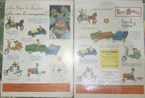 Comprar 2 Publicidad De Revista - Triciclos, Sulky, Autos  Años 60