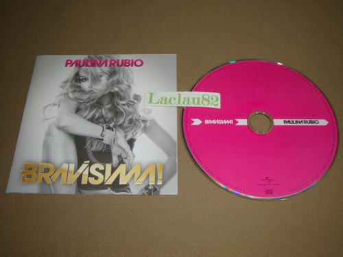 Paulina Rubio Bravisima 2012 Universal Cd