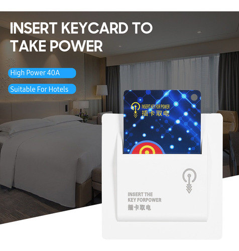 Py Tarjeta De Alta Potencia Para Hotel Power Power 40 A