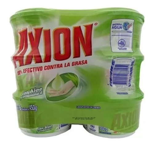 Crema Lavaplatos Axion Con Aloe Pa - Unidad a $7083
