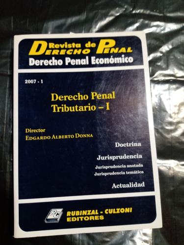 Derecho Penal Tributario 1 - Revista De Derecho Penal Econom