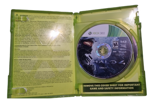 Halo 4 Xbox 360 Fisico (Reacondicionado)