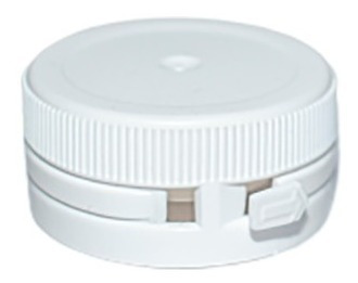 1000 Envase Botella Farmacéutico 80 Ml Plástico Tapa Blanco