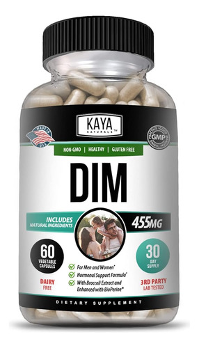 Kaya Naturals Dim Ultra (60 Cápsulas) | Suplemento Dim Para 