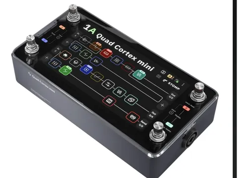 masa商品Neural DSP quad cortex Neural Dsp Quad Cortex Mini Processador Multi Efeitos Preto