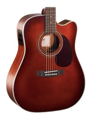 Violão Cort Eletroacustico Mr 500 Brown Burst 