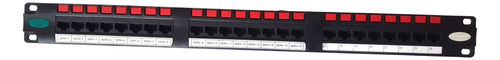 Patch Panel Furukawa Cat6 T568a 24 Portas 1u 19 (Usado)