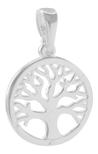 Árbol De La Vida / Colgante + Cadena Veneciana - Plata 925