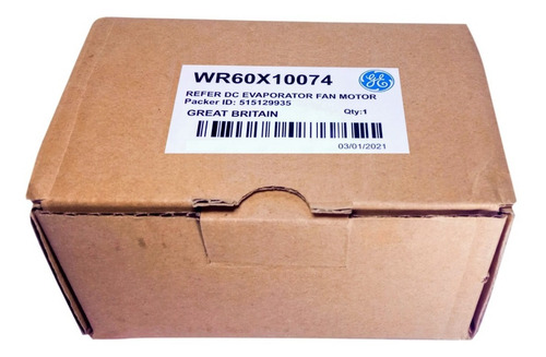 Imagen 6 de 7 de Micro Motor Ventilador De Nevera Ge Con Sensor Wr60x10074