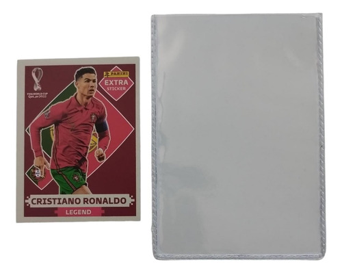 Figurita Extra Sticker Base Cristiano Ronaldo Legend 