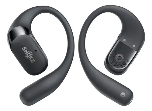 Fones De Ouvido Bluetooth Shokz Openfit 2+, Cor Preta Preto