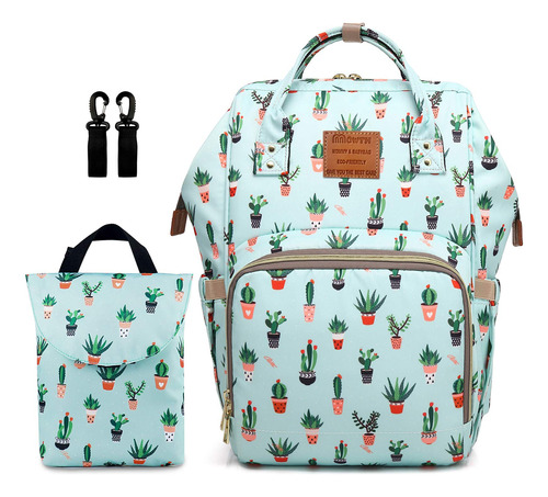 Cactus - Bolsa De Paales Para Beb, Color Verde