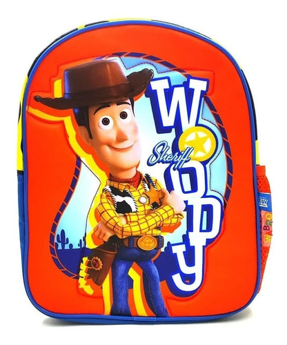 Mochila De Espalda Woody Toy Story Lic. Original 12'' 40155