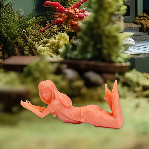 5 Diorama Figuras De Picnic Diseño En Chicas Escala Ho