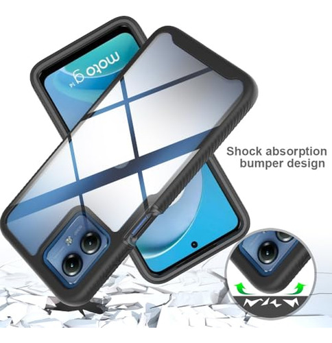 Funda Para Motorola Moto G14 Xt2341-2 Xt2341-3 Xt2341-4 Azul