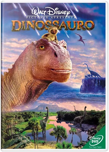 Dvd - Dinossauro - Disney - Desenho - Nacional - Raro