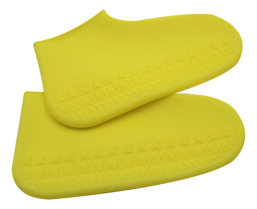 Funda De Silicona Amarilla Para Zapatos, Protector De Lluvia