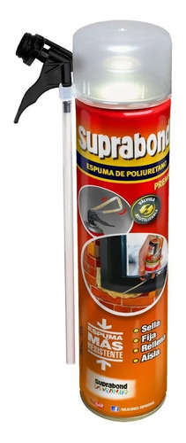 Imagen 1 de 2 de Espuma De Poliuretano Suprabond Premium 750ml