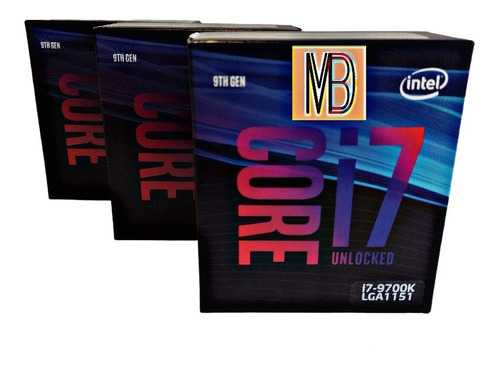 Procesador Intel Core I7-9700k Bx80684i79700k Lga1151 Gamer