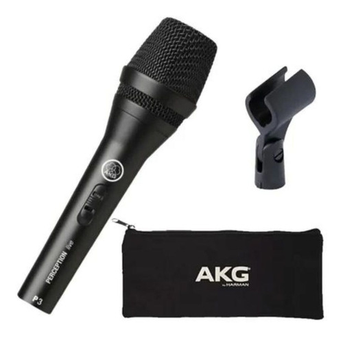 Microfone Dinâmico Akg P3s Perception