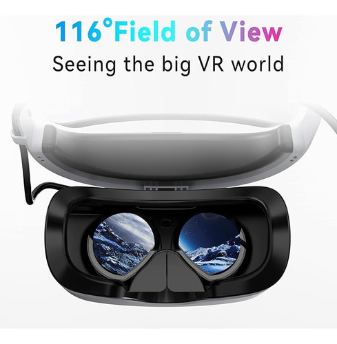 Dpvr E4 Vr Headsets, Virtual Reality Game System 3664 X 1920