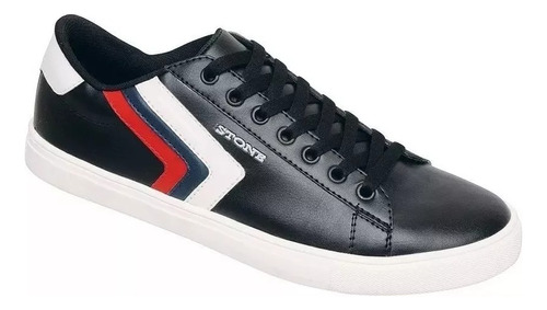 Zapatillas Stone Urbano Hombre Cordones Goma Livianas 8207