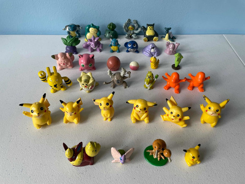 Boneco Miniatura Pokémon Antigo Lote