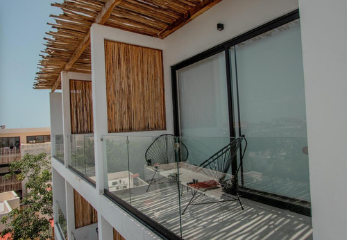 Estudio En Venta Con Terraza Y Alberca En La Veleta Tulum