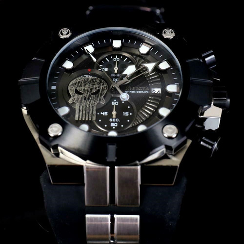 Invicta Marvel Justiceiro ( Punisher ) - Modelo 30316