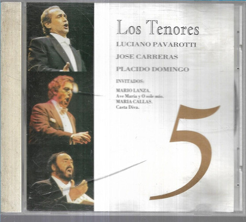 Pavarotti Carreras Domingo Album Los Tenores Cd Revista Ca 