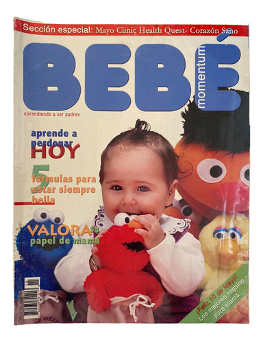 Revista Bebe Momentum #15 Aprendiendo A Ser Padres 2001 Edit