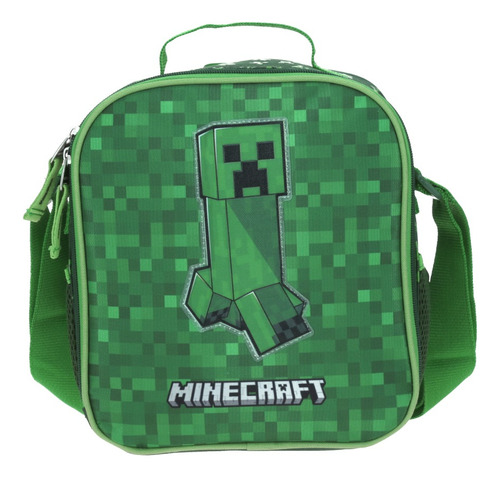 Lonchera Térmica Chenson Minecraft Creeper Pixeles Brock2023