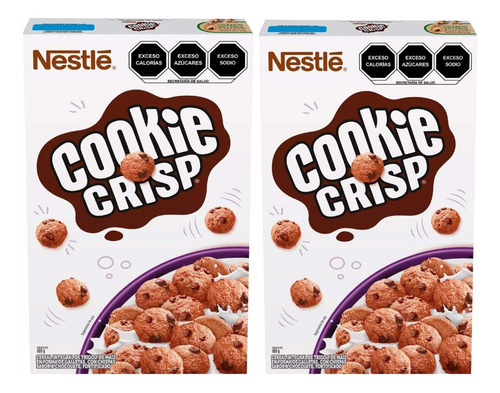 2 Cereal Nestlé Cookie Crisp 480g