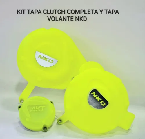 Kit Protector Tapa Clutch Y Tapa Volante Lujo Akt Nkd 125/sl