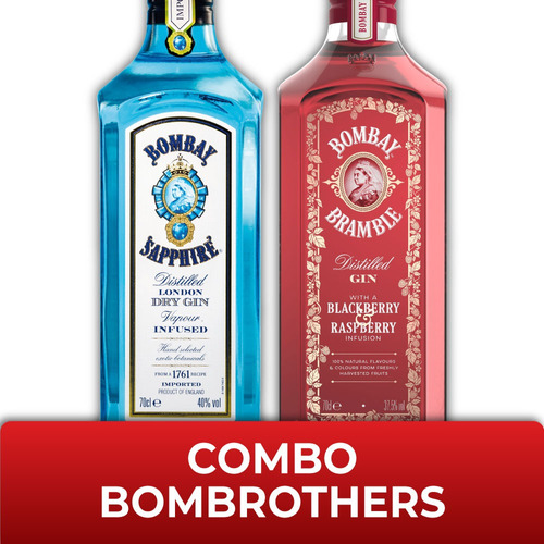 Pack Gin Bombay Bramble 700cc + Sapphire 750cc