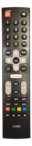 Control Remoto Led Smart Tv L32sk Rca / Hitachi / Philco / T