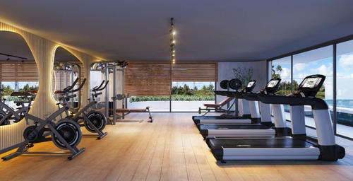 Imagem 10 de 19 de Ref: La046 - Lançamento (pé Na Areia) Flats Tipo Studio, 22,53m² A 56,98m²