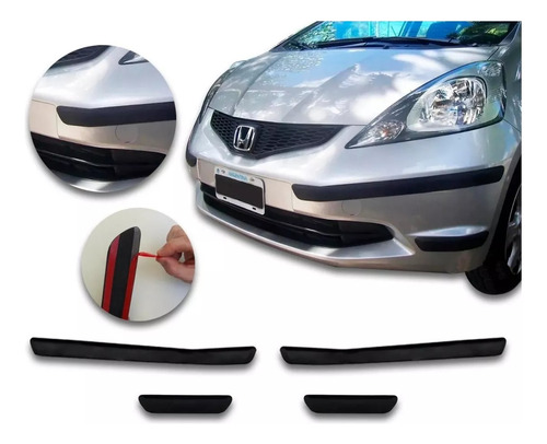 Honda Fit 2009/11 Moldura Protector Paragolpes Kenny