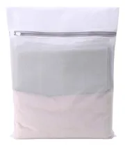Comprar Malla Bolsa Lavado Ropa Bolsa Lavadora Ropa Delicada 40x30cm Blanco-gris
